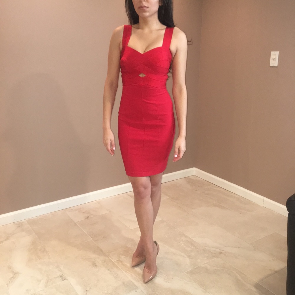 Red Guess Dress